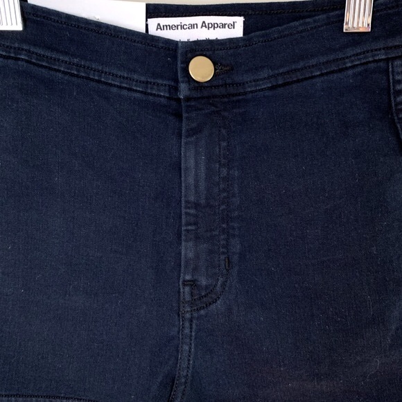 American Apparel size XS dark wash Easy Jean short - Picture 5 of 9
